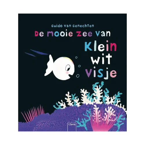 De mooie zee van klein wit visje kado boek voor kinderen van Guido van Genechten