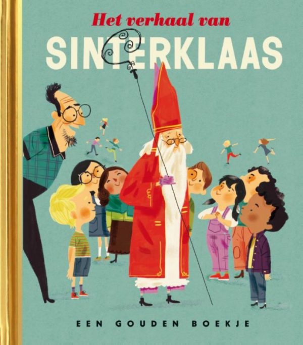 Boek cover: het verhaal van Sinterklaas.