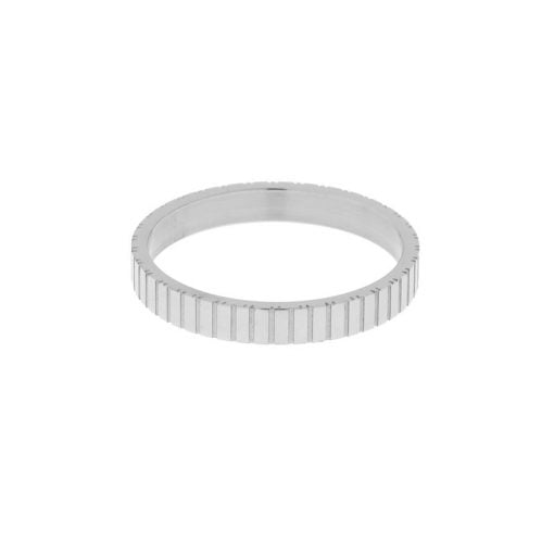 zilver kleurige ring van Essentialistics