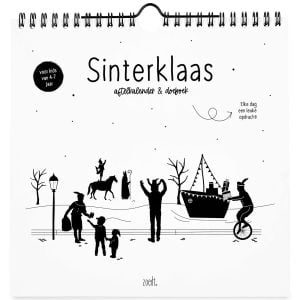 Sinterklaas aftelkalender en doeboek.