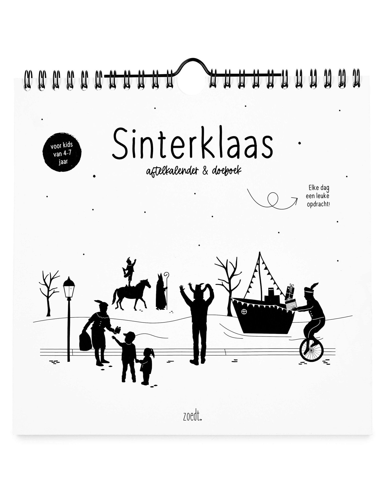 Sinterklaas aftelkalender en doeboek. 